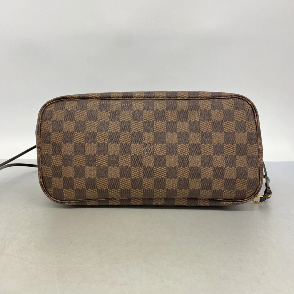 LOUIS VUITTON Brown Damier Neverfull MM Tote Bag - Picture 3 of 11